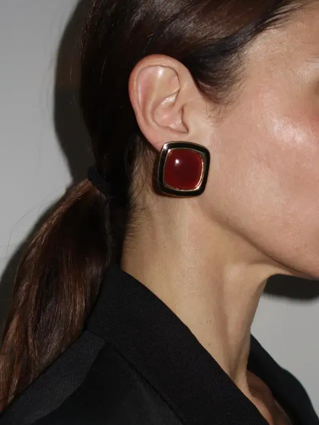 Jen Wonders Studio Garnet Earrings