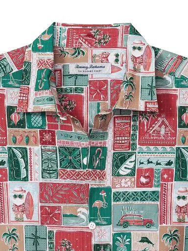 Tommy Bahama Men's Bahama Coast Gift Wrap Shirt - Havana | Thumbnail 2 Tommy Bahama Men's Bahama Coast Gift Wrap Shirt - Havana | Thumbnail 2