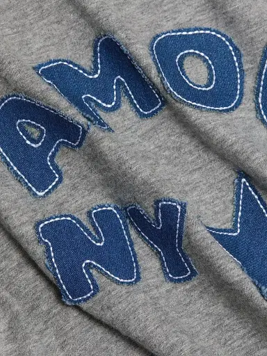 Cinq à Sept Women's Amour 57 Cotton Shrunken Crewneck T-Shirt - Heather Grey | Thumbnail 7 Cinq à Sept Women's Amour 57 Cotton Shrunken Crewneck T-Shirt - Heather Grey | Thumbnail 7