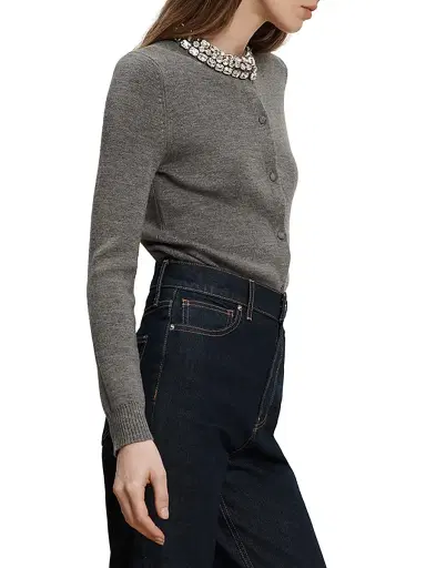 Veronica Beard Women's Leah Mid-Rise Straight-Leg Jeans | Thumbnail 4 Veronica Beard Women's Leah Mid-Rise Straight-Leg Jeans | Thumbnail 4