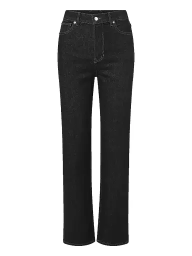 Veronica Beard Women's Leah Mid-Rise Straight-Leg Jeans | Thumbnail 1 Veronica Beard Women's Leah Mid-Rise Straight-Leg Jeans | Thumbnail 1