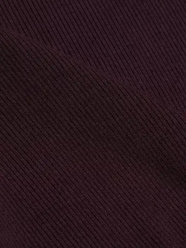 L'AGENCE Women's Elara Rib-Knit Bodysuit - Dark Malbec | Thumbnail 7 L'AGENCE Women's Elara Rib-Knit Bodysuit - Dark Malbec | Thumbnail 7