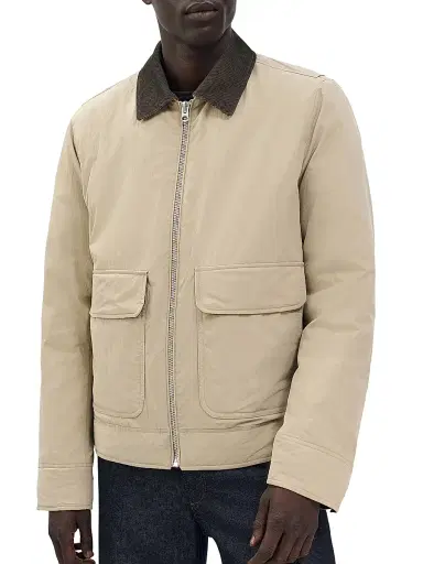 rag & bone Men's Derrick Cotton-Blend Jacket - Light Metal | Thumbnail 3 rag & bone Men's Derrick Cotton-Blend Jacket - Light Metal | Thumbnail 3