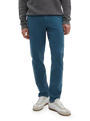 rag & bone Men's Fit 3 Stretch-Twill Mid-Rise Straight-Leg Chino Pants - Lake Blue | Thumbnail 3 rag & bone Men's Fit 3 Stretch-Twill Mid-Rise Straight-Leg Chino Pants - Lake Blue | Thumbnail 3