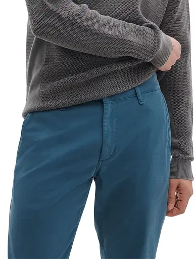 rag & bone Men's Fit 3 Stretch-Twill Mid-Rise Straight-Leg Chino Pants - Lake Blue | Thumbnail 5 rag & bone Men's Fit 3 Stretch-Twill Mid-Rise Straight-Leg Chino Pants - Lake Blue | Thumbnail 5