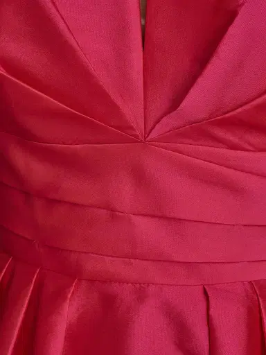 Donna Karan New York Women's Taffeta Halterneck Midi-Dress - Hot Fuschia - Size 2 | Thumbnail 6 Donna Karan New York Women's Taffeta Halterneck Midi-Dress - Hot Fuschia - Size 2 | Thumbnail 6