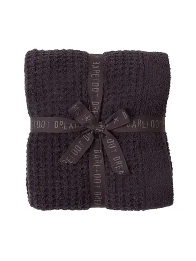 Barefoot Dreams Cozychic Waffle Throw - Umber | Thumbnail 1 Barefoot Dreams Cozychic Waffle Throw - Umber | Thumbnail 1