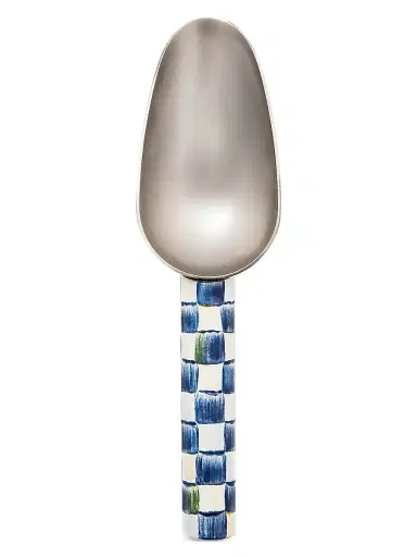 MacKenzie-Childs Small Royal Check Enamel Scoop | Thumbnail 2 MacKenzie-Childs Small Royal Check Enamel Scoop | Thumbnail 2