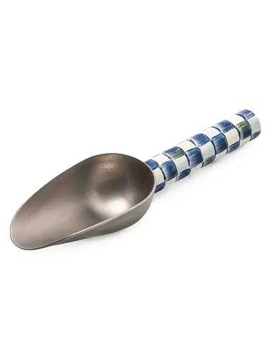 MacKenzie-Childs Small Royal Check Enamel Scoop | Thumbnail 1 MacKenzie-Childs Small Royal Check Enamel Scoop | Thumbnail 1