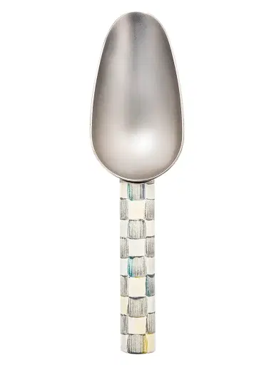 MacKenzie-Childs Small Sterling Check Enamel Scoop | Thumbnail 2 MacKenzie-Childs Small Sterling Check Enamel Scoop | Thumbnail 2