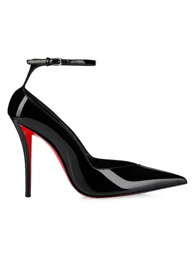 Christian Louboutin Women's Erozee 100MM Patent Leather Pumps | Thumbnail 1 Christian Louboutin Women's Erozee 100MM Patent Leather Pumps | Thumbnail 1