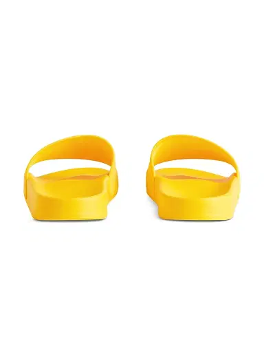 Balenciaga Men's I Scholl Pool Slide Sandals - Yellow Blue | Thumbnail 5 Balenciaga Men's I Scholl Pool Slide Sandals - Yellow Blue | Thumbnail 5