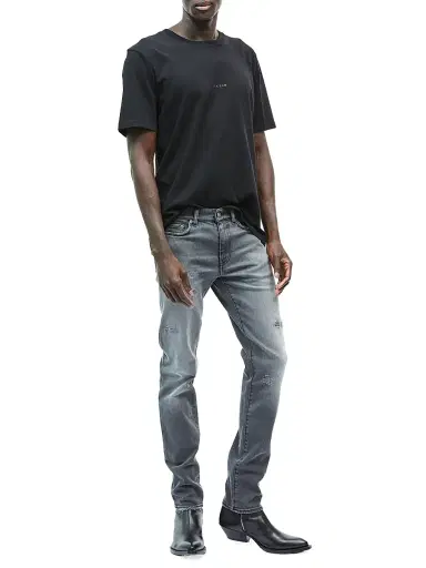 BLK DNM Men's Mid-Rise Straight-Leg Jeans - Vintage Grey - Size 38 | Thumbnail 2 BLK DNM Men's Mid-Rise Straight-Leg Jeans - Vintage Grey - Size 38 | Thumbnail 2