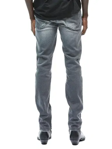 BLK DNM Men's Mid-Rise Straight-Leg Jeans - Vintage Grey - Size 38 | Thumbnail 6 BLK DNM Men's Mid-Rise Straight-Leg Jeans - Vintage Grey - Size 38 | Thumbnail 6