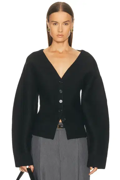 EAVES Arlet Knit Cardigan | Thumbnail 3 EAVES Arlet Knit Cardigan | Thumbnail 3