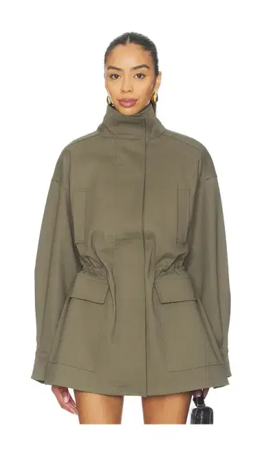EAVES Mai Compact Suiting Parka Jacket | Thumbnail 2 EAVES Mai Compact Suiting Parka Jacket | Thumbnail 2