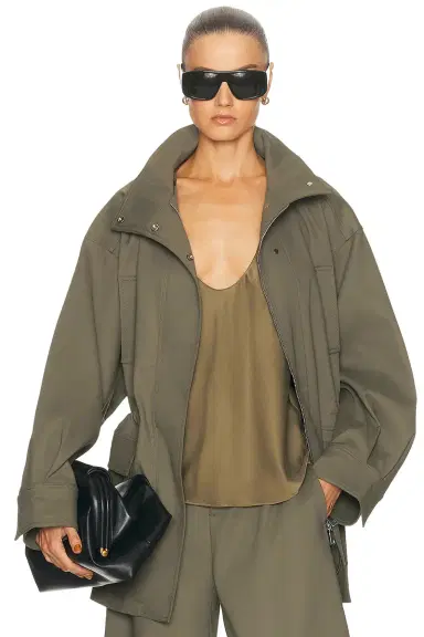 EAVES Mai Compact Suiting Parka Jacket | Thumbnail 3 EAVES Mai Compact Suiting Parka Jacket | Thumbnail 3
