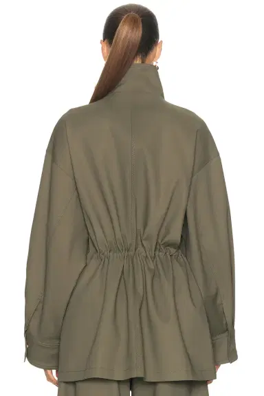 EAVES Mai Compact Suiting Parka Jacket | Thumbnail 6 EAVES Mai Compact Suiting Parka Jacket | Thumbnail 6