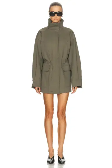 EAVES Mai Compact Suiting Parka Jacket | Thumbnail 8 EAVES Mai Compact Suiting Parka Jacket | Thumbnail 8