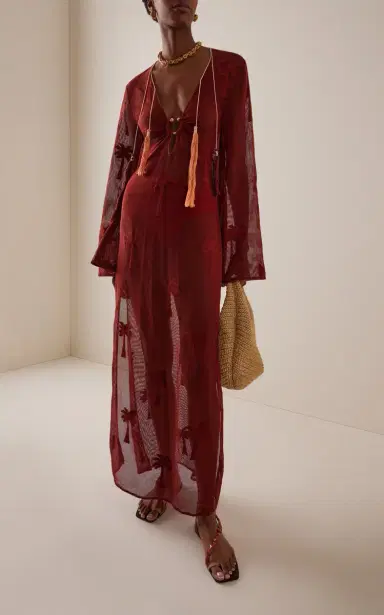 Johanna Ortiz Palm Veil Cotton Tunic | Thumbnail 2 Johanna Ortiz Palm Veil Cotton Tunic | Thumbnail 2