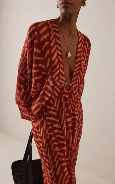 Johanna Ortiz Sensory Printed Cover-Up | Thumbnail 3 Johanna Ortiz Sensory Printed Cover-Up | Thumbnail 3