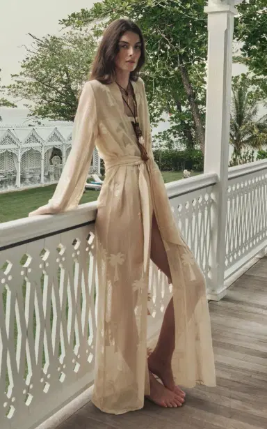 Johanna Ortiz Palm And Soul Cotton Cover-Up | Thumbnail 2 Johanna Ortiz Palm And Soul Cotton Cover-Up | Thumbnail 2