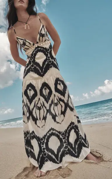 Johanna Ortiz Zea Palm Cotton Maxi Dress | Thumbnail 5 Johanna Ortiz Zea Palm Cotton Maxi Dress | Thumbnail 5