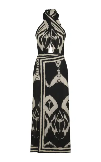 Johanna Ortiz Buen Viento Printed Linen Midi Dress | Thumbnail 7 Johanna Ortiz Buen Viento Printed Linen Midi Dress | Thumbnail 7