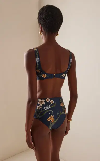 Agua by Agua Bendita Zucchini Floral Bikini Top | Thumbnail 3 Agua by Agua Bendita Zucchini Floral Bikini Top | Thumbnail 3