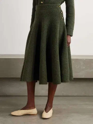 Bottega Veneta Wool-blend Bouclé Midi Skirt | Thumbnail 3 Bottega Veneta Wool-blend Bouclé Midi Skirt | Thumbnail 3