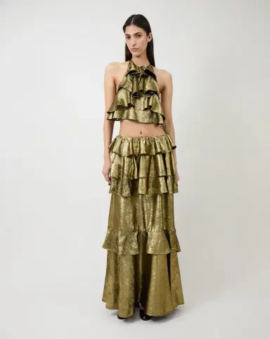 Aknvas The Bodil ruffle top in | Thumbnail 3 Aknvas The Bodil ruffle top in | Thumbnail 3