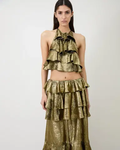 Aknvas The Bodil ruffle top in | Thumbnail 9 Aknvas The Bodil ruffle top in | Thumbnail 9