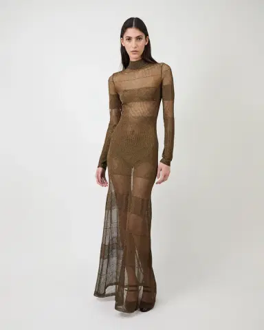 Aknvas The Josephine gown in ultra fine pointelle knit | Thumbnail 2 Aknvas The Josephine gown in ultra fine pointelle knit | Thumbnail 2