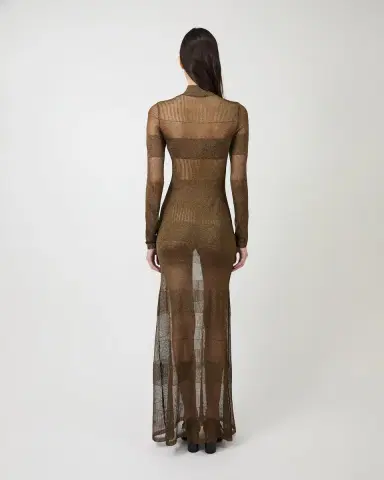 Aknvas The Josephine gown in ultra fine pointelle knit | Thumbnail 4 Aknvas The Josephine gown in ultra fine pointelle knit | Thumbnail 4