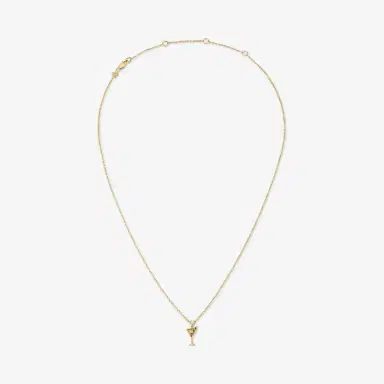 Stephanie Gottlieb Cocktail Martini Glass Chain Necklace | Thumbnail 2 Stephanie Gottlieb Cocktail Martini Glass Chain Necklace | Thumbnail 2