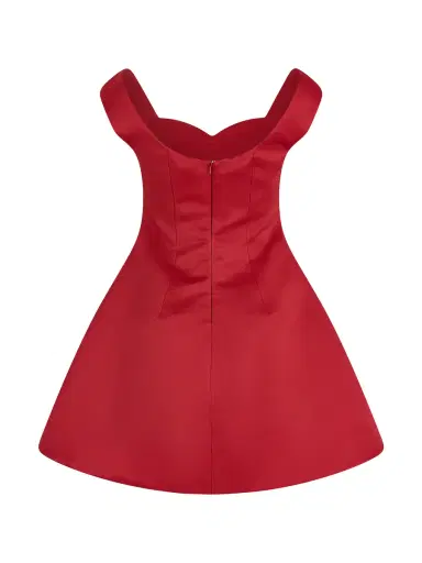 Rosie Assoulin Double Duchess Satin Halo Mini Dress | Thumbnail 2 Rosie Assoulin Double Duchess Satin Halo Mini Dress | Thumbnail 2