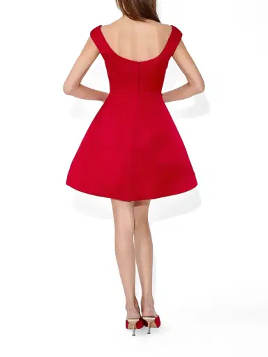 Rosie Assoulin Double Duchess Satin Halo Mini Dress | Thumbnail 5 Rosie Assoulin Double Duchess Satin Halo Mini Dress | Thumbnail 5