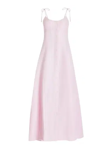 Rosie Assoulin Linen Viscose High Garden Maxi Dress | Thumbnail 1 Rosie Assoulin Linen Viscose High Garden Maxi Dress | Thumbnail 1