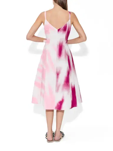 Rosie Assoulin Tie-Dye Cotton Poplin That’s a Wrap! Dress | Thumbnail 3 Rosie Assoulin Tie-Dye Cotton Poplin That’s a Wrap! Dress | Thumbnail 3