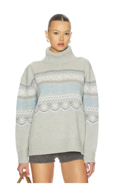LoveShackFancy Mirin Turtleneck Sweater | Thumbnail 1 LoveShackFancy Mirin Turtleneck Sweater | Thumbnail 1