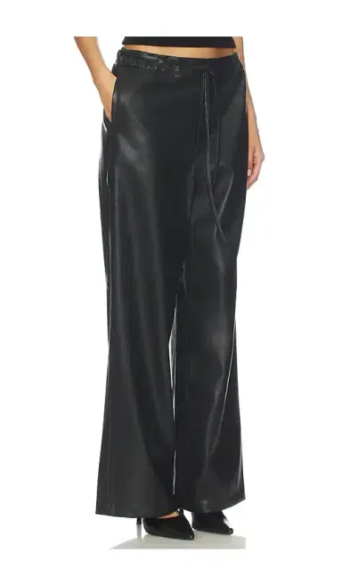 BLANKNYC Faux Leather Wide Leg Pant | Thumbnail 2 BLANKNYC Faux Leather Wide Leg Pant | Thumbnail 2