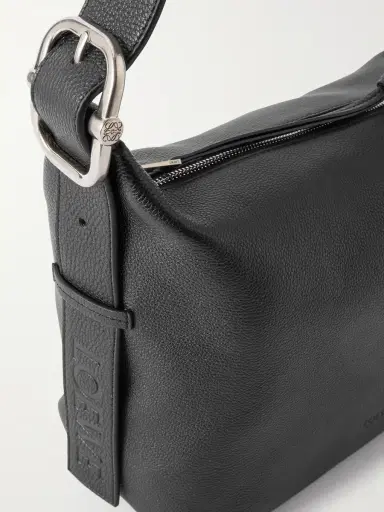 Loewe Loop Full-Grain Leather Messenger Bag - Men | Thumbnail 4 Loewe Loop Full-Grain Leather Messenger Bag - Men | Thumbnail 4