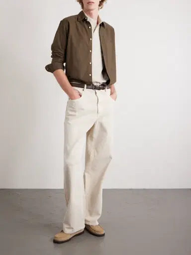 Polo Ralph Lauren Button-Down Collar Logo-Embroidered Cotton Shirt - Men | Thumbnail 2 Polo Ralph Lauren Button-Down Collar Logo-Embroidered Cotton Shirt - Men | Thumbnail 2