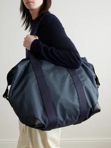 Bennett Winch Cargo Leather-Trimmed Canvas Weekend Bag - Men | Thumbnail 2 Bennett Winch Cargo Leather-Trimmed Canvas Weekend Bag - Men | Thumbnail 2