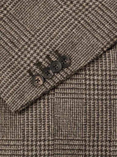 J. Mueser Prince of Wales Checked Wool Blazer - Men | Thumbnail 5 J. Mueser Prince of Wales Checked Wool Blazer - Men | Thumbnail 5