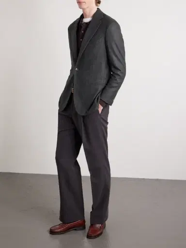 J. Mueser Waverly Wool-Twill Blazer - Men | Thumbnail 2 J. Mueser Waverly Wool-Twill Blazer - Men | Thumbnail 2