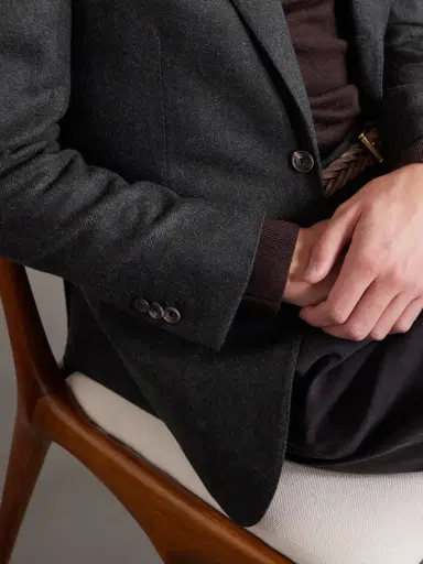 J. Mueser Waverly Wool-Twill Blazer - Men | Thumbnail 4 J. Mueser Waverly Wool-Twill Blazer - Men | Thumbnail 4