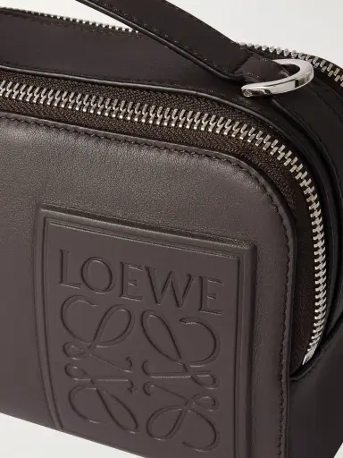 Loewe Camera Mini Logo-Appliquéd Leather Messenger Bag - Men | Thumbnail 4 Loewe Camera Mini Logo-Appliquéd Leather Messenger Bag - Men | Thumbnail 4