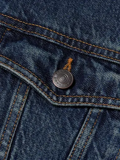 Frame The Curve Denim Jacket | Thumbnail 5 Frame The Curve Denim Jacket | Thumbnail 5