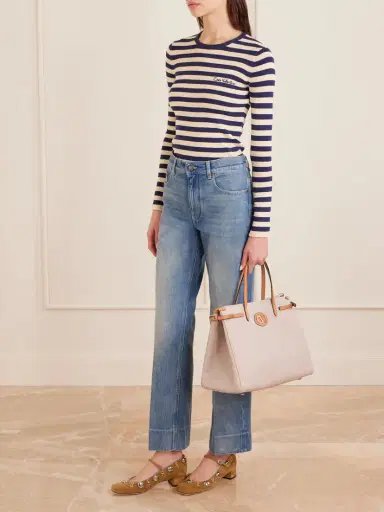 Valentino Garavani Antibes Medium Leather-trimmed Checked Canvas Tote Bag | Thumbnail 2 Valentino Garavani Antibes Medium Leather-trimmed Checked Canvas Tote Bag | Thumbnail 2